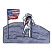 C1: Ground---Smoke(Isacord 40 #1219)
C2: Ground Shading---Mystik Grey(Isacord 40 #1218)
C3: Astronaut---White(Isacord 40 #1002)
C4: Detail Astronaut---Smoke(Isacord 40 #1219)
C5: Straps---Foliage Rose(Isacord 40 #1169)&