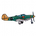 C1: Glass---Crystal Blue(Isacord 40 #1249)
C2: Plane---Swiss Ivy(Isacord 40 #1079)
C3: Plane Highlights---Bright Mint(Isacord 40 #1510)
C4: Nose & Rudder---Gold(Isacord 40 #1185)
C5: Rudder Highlights---Parchment(Isacor