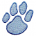 C1: Fills---Ice Cap(Isacord 40 #1074)
C2: Outlines---Wedgewood(Isacord 40 #1028)