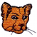 C1: Eyes---White(Isacord 40 #1002)
C2: Face---Candlelight(Isacord 40 #1137)
C3: Nose---Fox(Isacord 40 #1186)
C4: Outline---Black(Isacord 40 #1234)