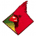 C1: Bkgrd---Buttercup(Isacord 40 #1135)&#13;&#10;C2: Bkgrd---Swiss Ivy(Isacord 40 #1079)&#13;&#10;C3: Highlights---White(Isacord 40 #1002)&#13;&#10;C4: Beak---Pumpkin(Isacord 40 #1168)&#13;&#10;C5: Bird---Poinsettia(Isacord 40 #1147)&#13;&#10;C6: Detail