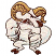 C1: Horns---Old Gold(Isacord 40 #1055)
C2: Mouth & Toes---Pine Bark(Isacord 40 #1170)
C3: Body---White(Isacord 40 #1002)
C4: Highlights---River Mist(Isacord 40 #1248)
C5: Outline---Black(Isacord 40 #1234)