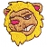 C1: Teeth---White(Isacord 40 #1002)
C2: Inner Ear---Garden Rose(Isacord 40 #1109)
C3: Fur---Toffee(Isacord 40 #1126)
C4: Mane---Canary(Isacord 40 #1124)
C5: Outline---Black(Isacord 40 #1234)