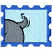 C1: Background---River Mist(Isacord 40 #1248)&#13;&#10;C2: Body---Cobblestone(Isacord 40 #1219)&#13;&#10;C3: Outline & Detail---Black(Isacord 40 #1234)&#13;&#10;C4: Border---Nordic Blue(Isacord 40 #1076)