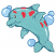 C1: Lt. Blue2
C2: Med. Blue
C3: Lt. Teal
C4: Lt. Red2
C5: Dk. Teal
C6: Black
C7: White