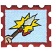 C1: Burst---Citrus(Isacord 40 #1187)&#13;&#10;C2: Staff---Redwood(Isacord 40 #1057)&#13;&#10;C3: Ribbon---Poinsettia(Isacord 40 #1147)&#13;&#10;C4: Spear Head---Fieldstone(Isacord 40 #1236)&#13;&#10;C5: Hand---Twine(Isacord 40 #1017)&#13;&#10;C6: Backgrou