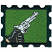 C1: Background---Lima Bean(Isacord 40 #1177)
C2: Skin---Ivory(Isacord 40 #1149)
C3: Shirt---Poinsettia(Isacord 40 #1147)
C4: Gun---Glacier Green(Isacord 40 #1223)
C5: Highlights---Silver Metallic(Yenmet/ Isamet #7009)&#