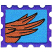 C1: Background---Alexis Blue(Isacord 40 #1252)
C2: Feathers---Terra Cotta(Isacord 40 #1081)
C3: Outline---Black(Isacord 40 #1234)
C4: Border---Venetian Blue(Isacord 40 #1112)