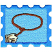 C1: Background---Crystal Blue(Isacord 40 #1249)
C2: Rope---Rust(Isacord 40 #1058)
C3: Glove---Muslin(Isacord 40 #1082)
C4: Shading---Pecan(Isacord 40 #1128)
C5: Outline---Black(Isacord 40 #1234)
C6: Border---Tr