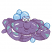C1: Lt. Blue2
C2: Med. Blue
C3: Purple
C4: Lt. Teal
C5: White
C6: Dk. Dk. Purple
C7: Black
C8: White