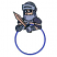 C1: Skin---Meringue(Isacord 40 #1017)
C2: Frame---Blueberry(Isacord 40 #1235)
C3: Armor---Ivory(Isacord 40 #1149)
C4: Sword---Old Gold(Isacord 40 #1055)
C5: Hilt---Fawn(Isacord 40 #1128)
C6: Eyes---Silky White(