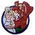 C1: Shoe String, Shirt, Baby Blanket & Fringe on Dress---White(Isacord 40 #1002)
C2: Skin---Twine(Isacord 40 #1017)
C3: Hair---Sterling(Isacord 40 #1011)
C4: Shoe---Pine Bark(Isacord 40 #1170)
C5: Grass---Lime(Isacord 4