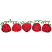 C1: Stems & Leaves---Evergreen(Isacord 40 #1208)&#13;&#10;C2: Berries---Poinsettia(Isacord 40 #1147)&#13;&#10;C3: Seeds---Black(Isacord 40 #1234)&#13;&#10;C4: Outline---Black(Isacord 40 #1234)
