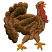 C1: Fill---Ginger(Isacord 40 #1159)
C2: Gobble---Poinsettia(Isacord 40 #1147)
C3: Eyes & Beak---Citrus(Isacord 40 #1187)
C4: Feet---Citrus(Isacord 40 #1187)