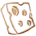C1: One Color---Pecan(Isacord 40 #1128)