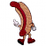 C1: Hot Dog---Foliage Rose(Isacord 40 #1169)
C2: Bun---Pecan(Isacord 40 #1128)
C3: Gloves---White(Isacord 40 #1002)
C4: Shoes---Poinsettia(Isacord 40 #1147)
C5: Outline---Black(Isacord 40 #1234)