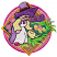 C1: Pink---Garden Rose(Isacord 40 #1109)&#13;&#10;C2: Yellow---Citrus(Isacord 40 #1187)&#13;&#10;C3: Gold Yellow---Goldenrod(Isacord 40 #1137)&#13;&#10;C4: Green---Swiss Ivy(Isacord 40 #1079)&#13;&#10;C5: Light Green---Bright Mint(Isacord 40 #1510)&#13;&#