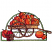 C1: Pumpkin Dark---Date(Isacord 40 #1216)
C2: Pumpkin Medium---Pumpkin(Isacord 40 #1168)
C3: Pumpkin Medium---Gold(Isacord 40 #1185)
C4: Pumpkin Light---Yellow(Isacord 40 #1187)
C5: Pumpkin Detail---Tangerine(Isacord 40
