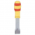 C1: Dk. Silver
C2: Lt. Charcoal
C3: Yellow
C4: Dk. Gold
C5: Red
C6: Med. Red2