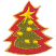 C1: Background---Poinsettia(Isacord 40 #1147)
C2: Tree---Lima Bean(Isacord 40 #1177)
C3: Tree Outline---Evergreen(Isacord 40 #1208)
C4: Star & Balls---Canary(Isacord 40 #1124)
C5: Outline---Candlelight(Isacord 40 #1137)