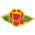 C1: Petals---Poinsettia(Isacord 40 #1147)
C2: Leaves---Swiss Ivy(Isacord 40 #1079)
C3: Outline---Canary(Isacord 40 #1124)
