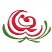 C1: Fill---Poinsettia(Isacord 40 #1147)&#13;&#10;C2: Outline---Swiss Ivy(Isacord 40 #1079)