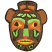 C1: Teeth & Eyes---Papaya(Isacord 40 #1024)
C2: Eyelids & Lips---Fox Fire(Isacord 40 #1184)
C3: Markings---Bright Mint(Isacord 40 #1510)
C4: Ears & Face---Spice(Isacord 40 #1181)
C5: Face---Bark(Isacord 40 #1186)&#