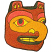 C1: Eyes, Ears & Teeth---Citrus(Isacord 40 #1187)&#13;&#10;C2: Lips, Eyes & Back---Evergreen(Isacord 40 #1208)&#13;&#10;C3: Brows, Ears & Eyes---Spanish Tile(Isacord 40 #1020)&#13;&#10;C4: Face---Spice(Isacord 40 #1181)&#13;&#10;C5: Beak---Goldenrod(Isaco