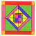 C1: Color---Citrus(Isacord 40 #1187)&#13;&#10;C2: Color---Nordic Blue(Isacord 40 #1076)&#13;&#10;C3: Color---Tropicana(Isacord 40 #1511)&#13;&#10;C4: Color---Pear(Isacord 40 #1049)&#13;&#10;C5: Color---Goldenrod(Isacord 40 #1137)&#13;&#10;C6: Color---Wild