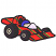C1: Outline---Black(Isacord 40 #1234)&#13;&#10;C2: Tackdown---Black(Isacord 40 #1234)&#13;&#10;C3: Wheels & Face Shield---Silver Metallic(Yenmet/ Isamet #7009)&#13;&#10;C4: Tires---Charcoal(Isacord 40 #1234)&#13;&#10;C5: Windshield---Ice Cap(Isacord 40 #1