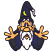 C1: Pattern---Whale(Isacord 40 #1041)
C2: Tackdown---Whale(Isacord 40 #1041)
C3: Tongue---Wildfire(Isacord 40 #1147)
C4: Hat Tassel, Eyebrows, Hair & Beard---White(Isacord 40 #1002)
C5: Flesh---Salmon(Isacord 40 #1259)&