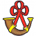 C1: Brass---Canary(Isacord 40 #1124)
C2: Horn---Pecan(Isacord 40 #1128)
C3: Horn Shading---Bark(Isacord 40 #1186)
C4: Ribbon---Wildfire(Isacord 40 #1147)
C5: Ribbon Shading---Winterberry(Isacord 40 #1035)
C6: O