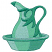 C1: Pitcher---Bottle Green(Isacord 40 #1045)
C2: Highlights---Luster(Isacord 40 #1045)
C3: Shading---Trellis Green(Isacord 40 #1503)
C4: Detail & Shading---Green(Isacord 40 #1503)