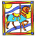 C1: Background---White(Isacord 40 #1002)
C2: Horse---Autumn Leaf(Isacord 40 #1126)
C3: Shading---Fox(Isacord 40 #1186)
C4: Blanket---Jade(Isacord 40 #1046)
C5: Saddle & Frame---Yellow Bird(Isacord 40 #1124)
C6: