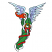 C1: Wings---Winter Sky(Isacord 40 #1165)
C2: Shade---Amethyst Frost(Isacord 40 #1254)
C3: Skin---Twine(Isacord 40 #1017)
C4: Hair---Spice(Isacord 40 #1181)
C5: Shade---Rust(Isacord 40 #1058)
C6: Robe---Swiss Iv