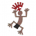 C1: Skin---Taupe(Isacord 40 #1179)
C2: Cloth---Mahogany(Isacord 40 #1215)
C3: Headdress---Poinsettia(Isacord 40 #1147)