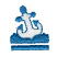 C1: Anchor---White(Isacord 40 #1002)
C2: Outline---Tropical Blue(Isacord 40 #1534)