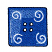 C1: Button---Nordic Blue(Isacord 40 #1076)
C2: Highlights---Wedgewood(Isacord 40 #1028)
C3: Highlights ---Glacier Green(Isacord 40 #1223)
C4: Swirls---White(Isacord 40 #1002)
C5: Outlines---Black(Isacord 40 #1234)
