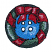 C1: Wreath---Evergreen(Isacord 40 #1208)&#13;&#10;C2: Wreath Highlights---Pear(Isacord 40 #1049)&#13;&#10;C3: Inside Wreath---Tropical Blue(Isacord 40 #1534)&#13;&#10;C4: Bow---Foliage Rose(Isacord 40 #1169)&#13;&#10;C5: Highlights---White(Isacord 40 #100