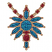 C1: Gold---Gold Copper Metallic(Yenmet/ Isamet #7004)&#13;&#10;C2: Gems---Turquoise Metallic(Yenmet/ Isamet #7052)&#13;&#10;C3: Outlines---Blue Metallic(Yenmet/ Isamet #7016)&#13;&#10;C4: Gems---Cardinal Metallic(Yenmet/ Isamet #7014)&#13;&#10;C5: Outline