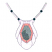 C1: Gems---Teal Metallic(Yenmet/ Isamet #7015)
C2: Chain---White Silver Metallic(Yenmet/ Isamet #7001)
C3: Gem---SeaFoamGreenMetallic(Yenmet/ Isamet #7041)
C4: Shading---Sea Grass Metallic(Yenmet/ Isamet #7041)
C5: Pend