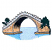 C1: Water in Center---Winter Sky(Isacord 40 #1165)&#13;&#10;C2: Water on Sides---Crystal Blue(Isacord 40 #1249)&#13;&#10;C3: Bridge---Vanilla(Isacord 40 #1022)&#13;&#10;C4: Bridge Shading---Gold(Isacord 40 #1185)&#13;&#10;C5: Bridge Shading---Flax(Isacord
