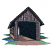 C1: Water---Laguna(Isacord 40 #1143)
C2: Front Grass---Pear(Isacord 40 #1049)
C3: Back Grass---Swiss Ivy(Isacord 40 #1079)
C4: Dirt---Light Cocoa(Isacord 40 #1158)
C5: Bridge & Road---Fawn(Isacord 40 #1128)
C6: