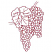 C1: One Color Design---Foliage Rose(Isacord 40 #1169)