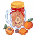C1: Peaches---Lemon(Isacord 40 #1167)&#13;&#10;C2: Peaches Shading---Papaya(Isacord 40 #1024)&#13;&#10;C3: Peaches Shading---Spanish Gold(Isacord 40 #1065)&#13;&#10;C4: Peaches Shading---Terra Cotta(Isacord 40 #1081)&#13;&#10;C5: Peach Pits---Taupe(Isacor
