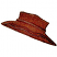 C1: Hat---Bark(Isacord 40 #1186)&#13;&#10;C2: Outline---Black(Isacord 40 #1234)
