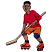 C1: Shorts---Citrus(Isacord 40 #1187)
C2: Hockey Stick---Oat(Isacord 40 #1127)
C3: Flesh---Fawn(Isacord 40 #1128)
C4: Shirt---Poinsettia(Isacord 40 #1147)
C5: Kneepads---Laguna(Isacord 40 #1143)
C6: Hair---Blac