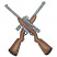 C1: Barrels & Scopes---Silver(Isacord 40 #1236)
C2: Shade---Copenhagen(Isacord 40 #1172)
C3: Stock---Taupe(Isacord 40 #1179)
C4: Shade---Rust(Isacord 40 #1058)
C5: Outline---Black(Isacord 40 #1234)