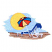 C1: Sky---Oxford(Isacord 40 #1222)
C2: Sun---Yellow(Isacord 40 #1187)
C3: Umbrella---Buttercup(Isacord 40 #1135)
C4: Umbrella---Tropical Blue(Isacord 40 #1534)
C5: Umbrella---Tangerine(Isacord 40 #1078)
C6: Umb