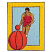 C1: Background---Crystal Blue(Isacord 40 #1249)
C2: Sock---White(Isacord 40 #1002)
C3: Ball---Fox Fire(Isacord 40 #1184)
C4: Ball---Pumpkin(Isacord 40 #1168)
C5: Skin---Toffee(Isacord 40 #1126)
C6: Skin Shadow-